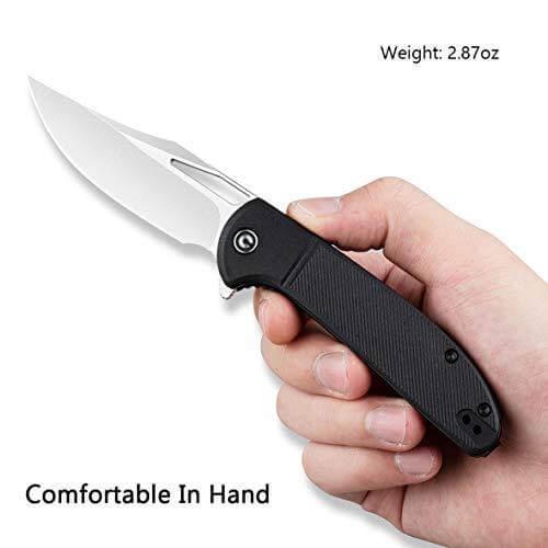 Civivi Ortis Linerlock Black G10 9Cr18MoV - Knives.mx