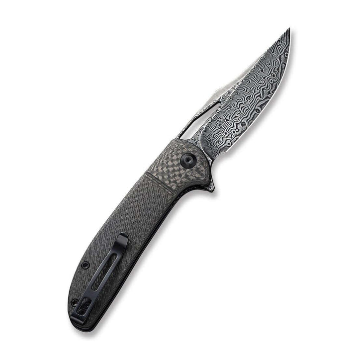 Civivi Ortis Linerlock Carbon Fiber Damascus - Knives.mx