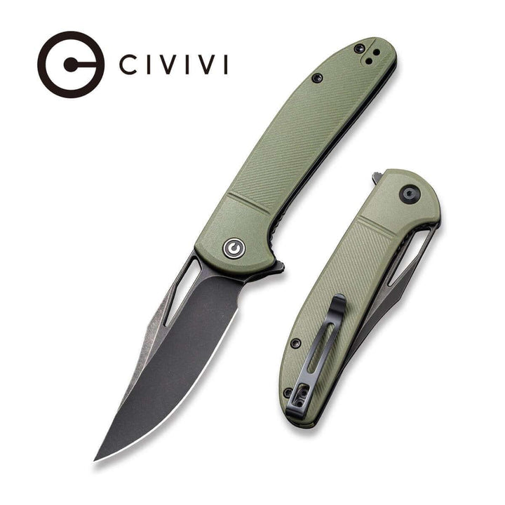 Civivi Ortis Linerlock OD Green 9Cr18MoV - Knives.mx