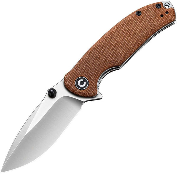 Civivi Pintail Linerlock Brown Micarta CPM S35VN - Knives.mx