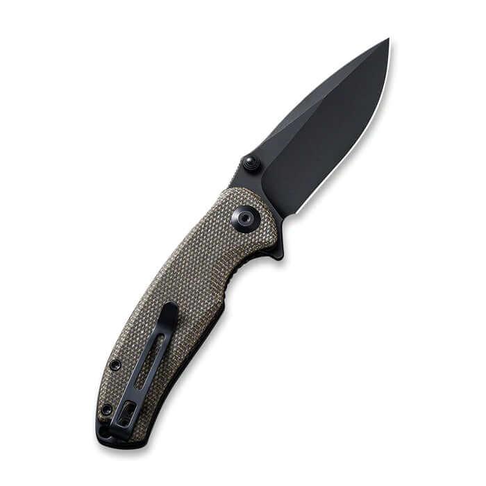 Civivi Pintail Linerlock Dark Green Micarta BK SW CPM S35VN - Knives.mx