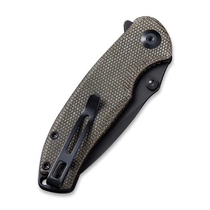 Civivi Pintail Linerlock Dark Green Micarta BK SW CPM S35VN - Knives.mx
