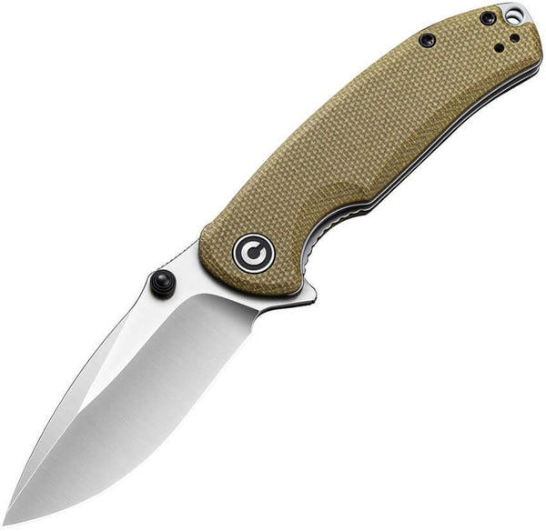 Civivi Pintail Linerlock OD Green Micarta CPM S35VN - Knives.mx