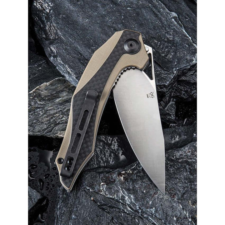 Civivi Plethiros Linerlock Tan - Knives.mx