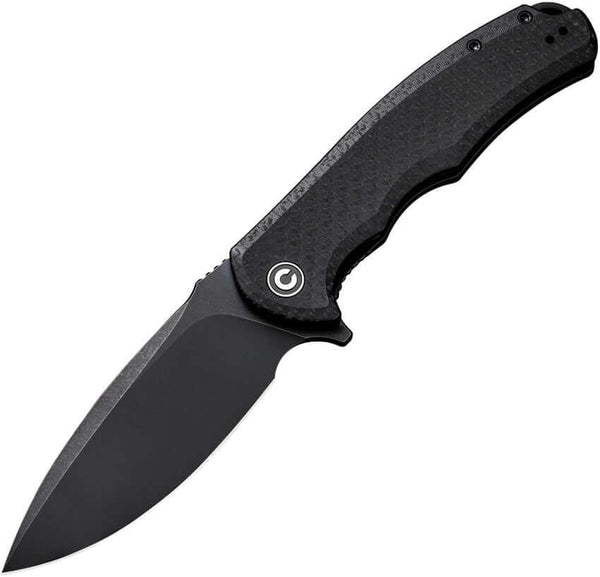 Civivi Praxis Linerlock Black Coarse Micarta Black SW 9Cr18MoV - Knives.mx