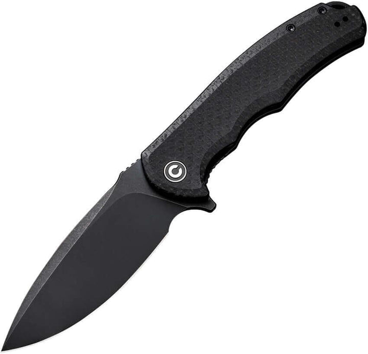 Civivi Praxis Linerlock Black Coarse Micarta Black SW 9Cr18MoV - Knives.mx