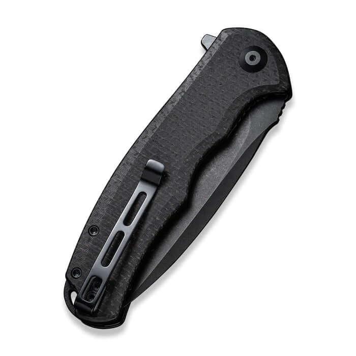 Civivi Praxis Linerlock Black Coarse Micarta Black SW 9Cr18MoV - Knives.mx