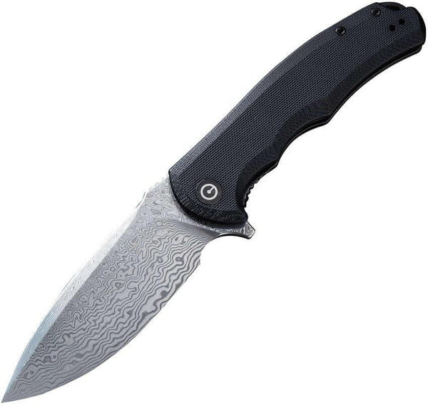 Civivi Praxis Linerlock Black G10 Damascus - Knives.mx