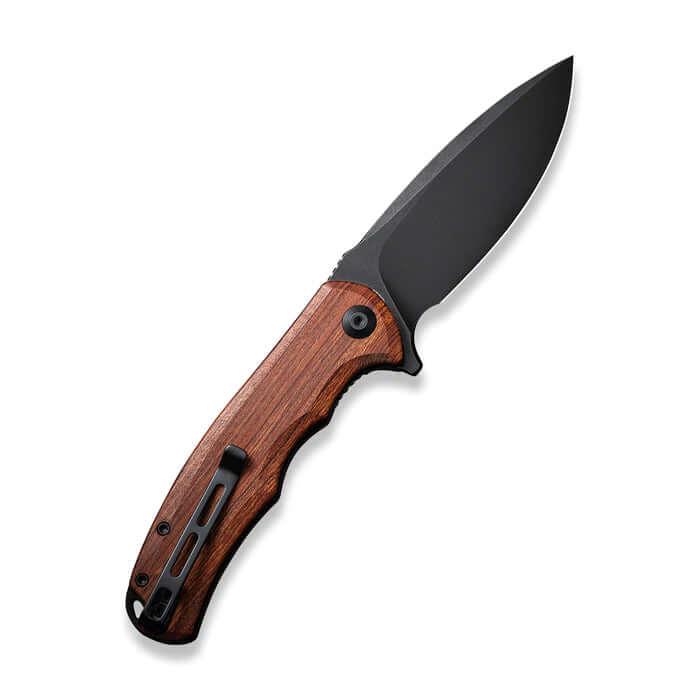 Civivi Praxis Linerlock Cuibourtia Wood Black Stonewashed 9Cr18MoV - Knives.mx