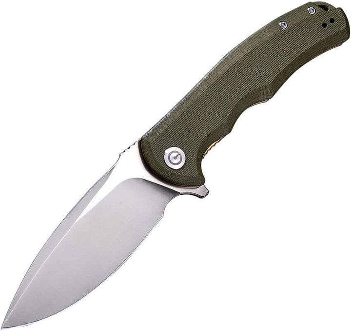 Civivi Praxis Linerlock Flipper OD Green G10 9Cr18MoV - Knives.mx