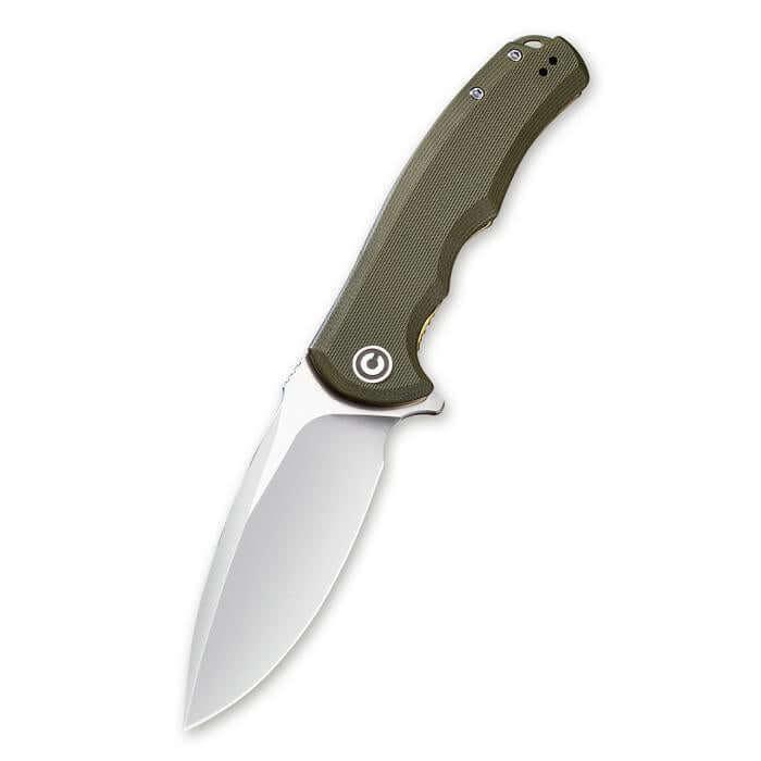 Civivi Praxis Linerlock Flipper OD Green G10 9Cr18MoV - Knives.mx