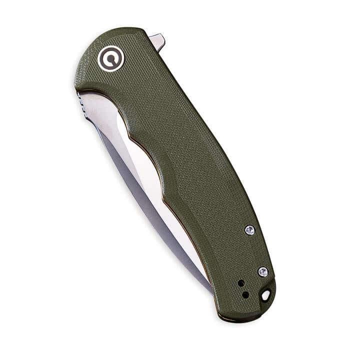 Civivi Praxis Linerlock Flipper OD Green G10 9Cr18MoV - Knives.mx