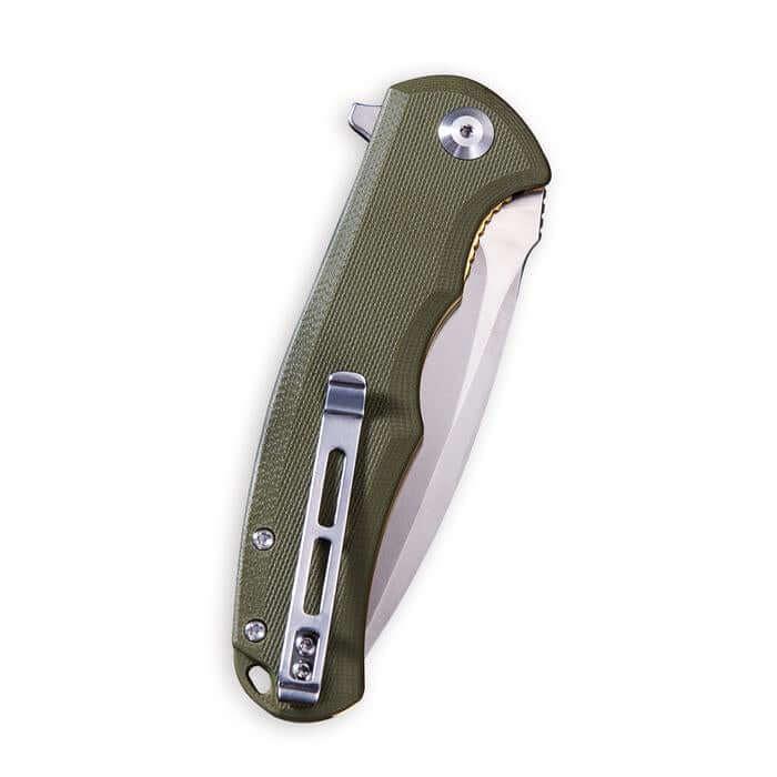 Civivi Praxis Linerlock Flipper OD Green G10 9Cr18MoV - Knives.mx