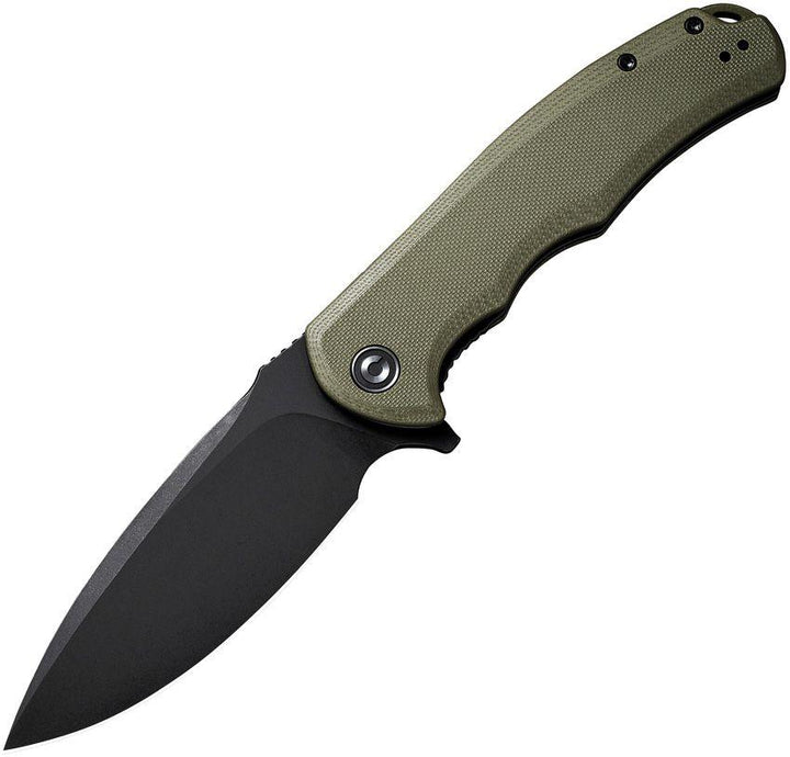 Civivi Praxis OD Green G10 Black Stonewashed 9Cr18MoV - Knives.mx