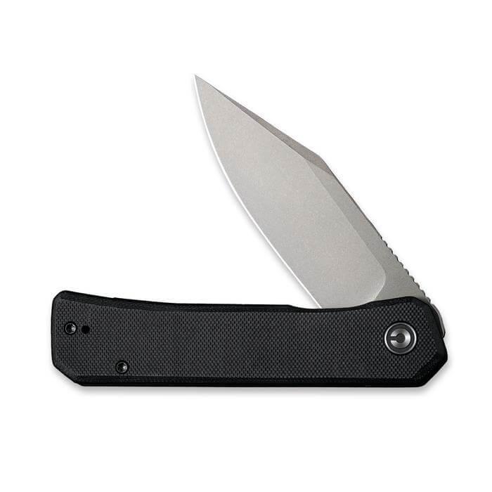 Civivi Relic Linerlock Black G10 Gray Stonewashed Nitro-V - Knives.mx