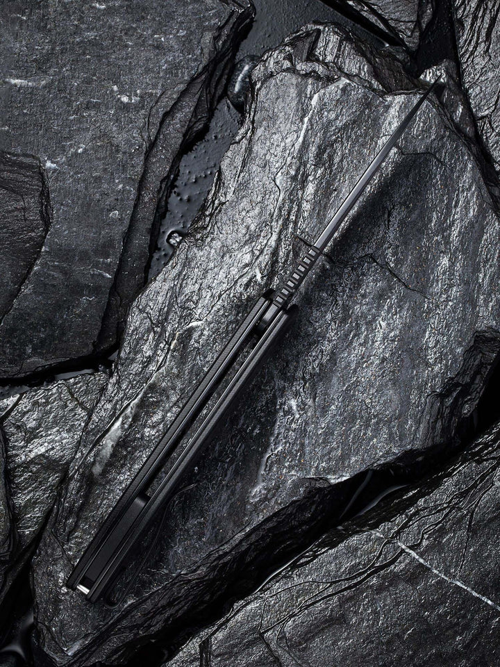 Civivi Riffle Linerlock Black G10 With CF Damascus - Knives.mx
