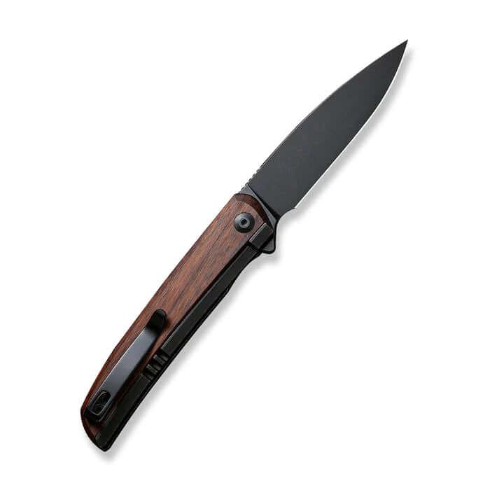 Civivi Savant Framelock Cuibourtia Wood Black Stonewashed 14C28N - Knives.mx