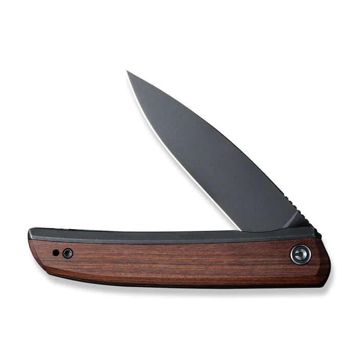 Civivi Savant Framelock Cuibourtia Wood Black Stonewashed 14C28N - Knives.mx