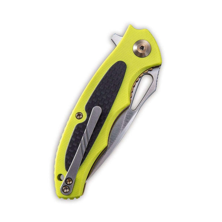 Civivi Shard Linerlock Green G10 w CF D2 - Knives.mx