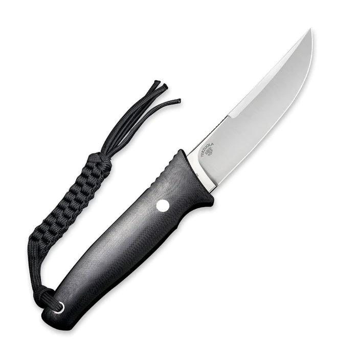 Civivi Tamashii Fixed Blade Black G10 Satin D2 - Knives.mx