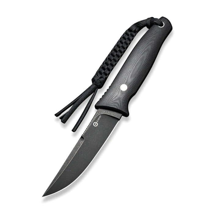 Civivi Tamashii Fixed Blade Black G10 Stonewashed D2 - Knives.mx