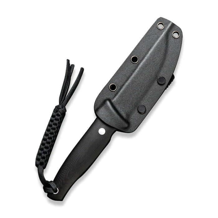Civivi Tamashii Fixed Blade Black G10 Stonewashed D2 - Knives.mx