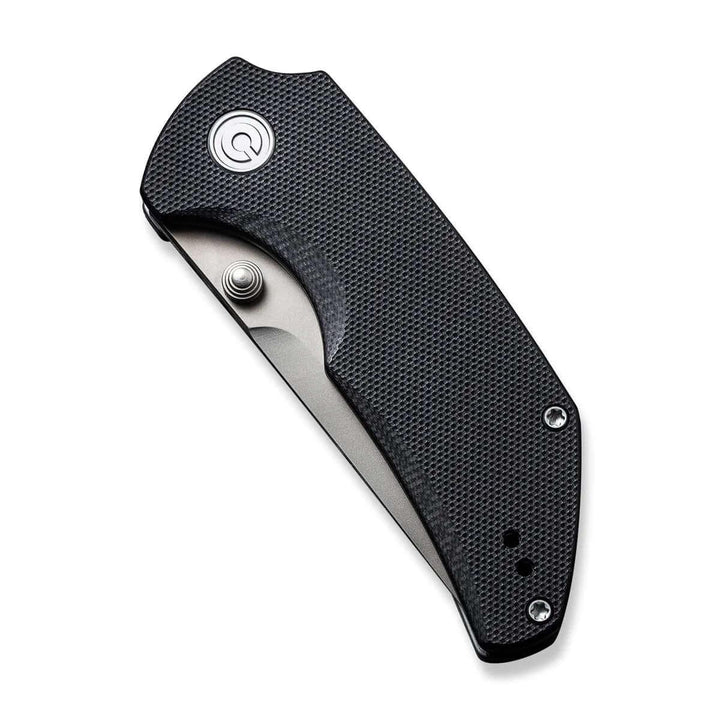 Civivi Thug 2 Linerlock Black G10 Silver Bead Blasted Nitro-V - Knives.mx