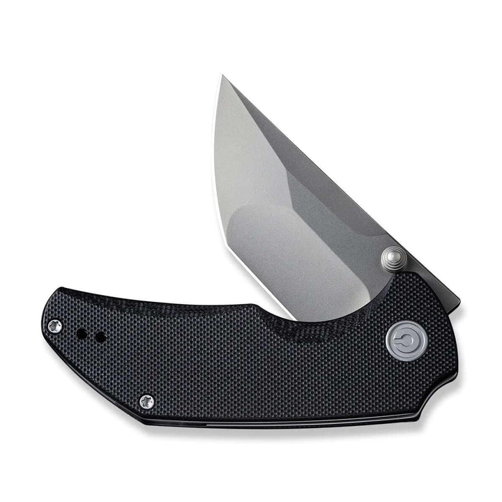 Civivi Thug 2 Linerlock Black G10 Silver Bead Blasted Nitro-V - Knives.mx