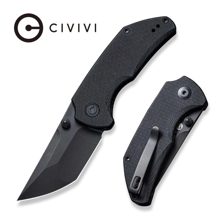 Civivi Thug 2 Linerlock Blackout G10 Stonewashed Nitro-V - Knives.mx