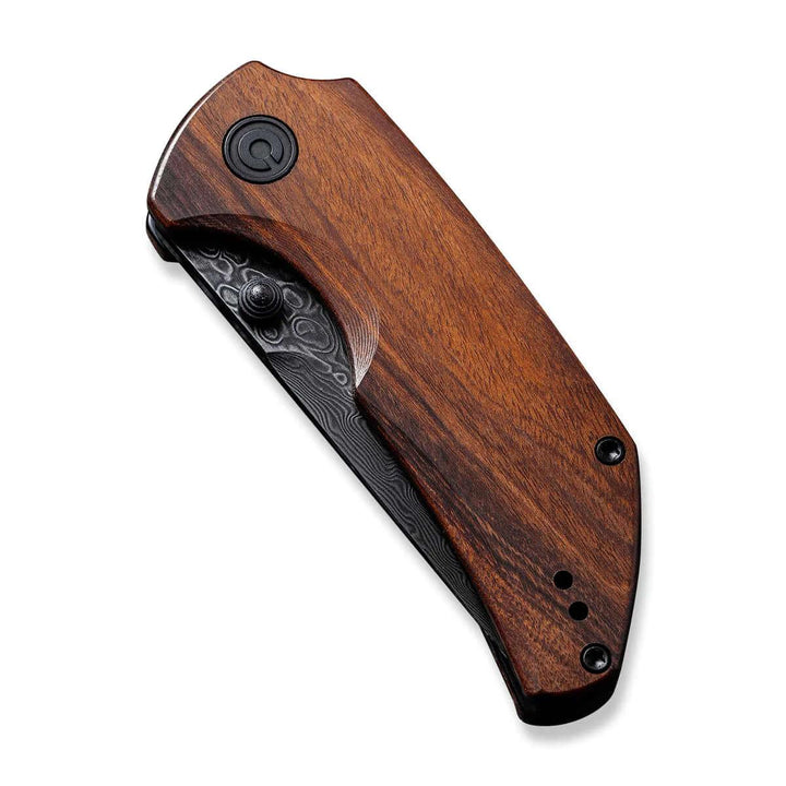 Civivi Thug 2 Linerlock Cuibourtia Wood Black Hand Rubbed Damascus - Knives.mx