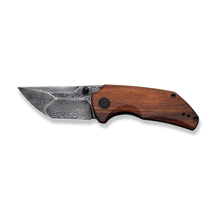 Civivi Thug 2 Linerlock Cuibourtia Wood Black Hand Rubbed Damascus - Knives.mx