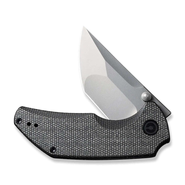 Civivi Thug 2 Linerlock Dark Green Micarta Silver Bead Blasted Nitro-V - Knives.mx