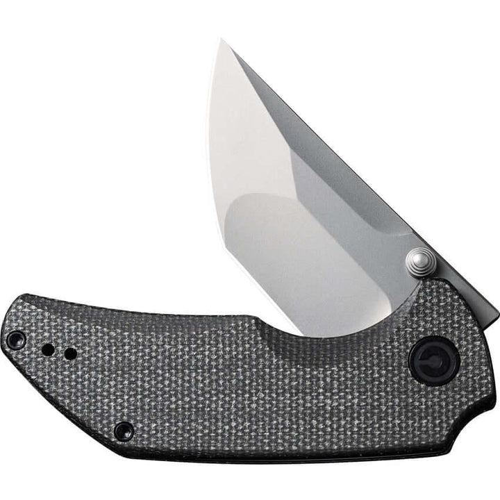 Civivi Thug 2 Linerlock Dark Green Micarta Silver Bead Blasted Nitro-V - Knives.mx