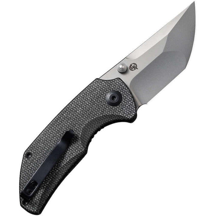 Civivi Thug 2 Linerlock Dark Green Micarta Silver Bead Blasted Nitro-V - Knives.mx