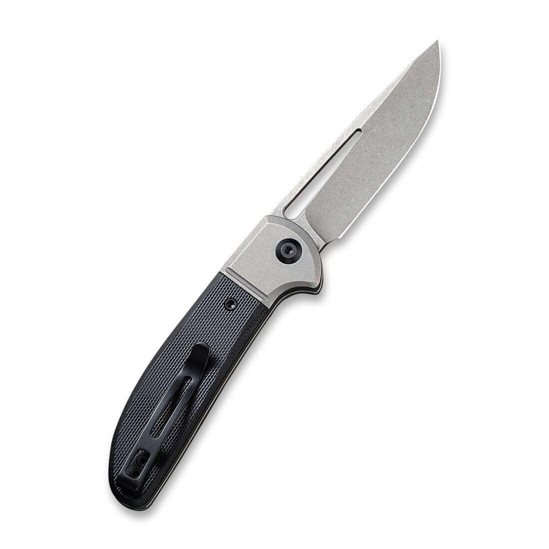 Civivi Trailblazer Black G10 On Gray Stainless Steel Stonewashed 14C28N - Knives.mx