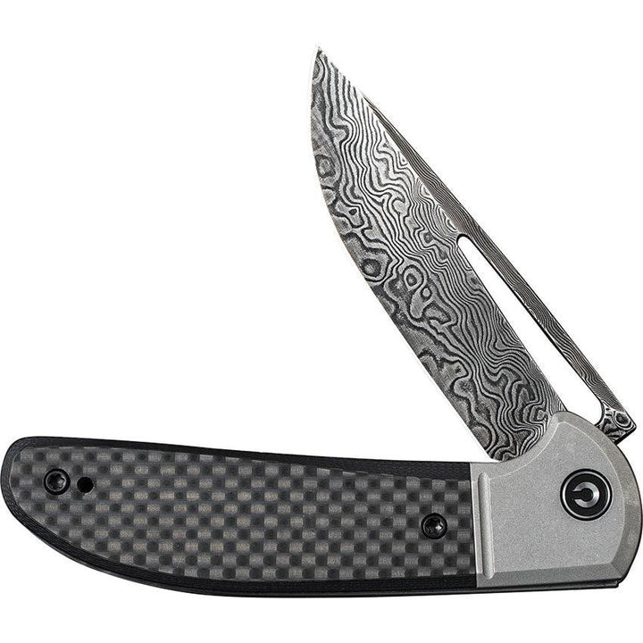 Civivi Trailblazer Linerlock Carbon Fiber Damascus - Knives.mx