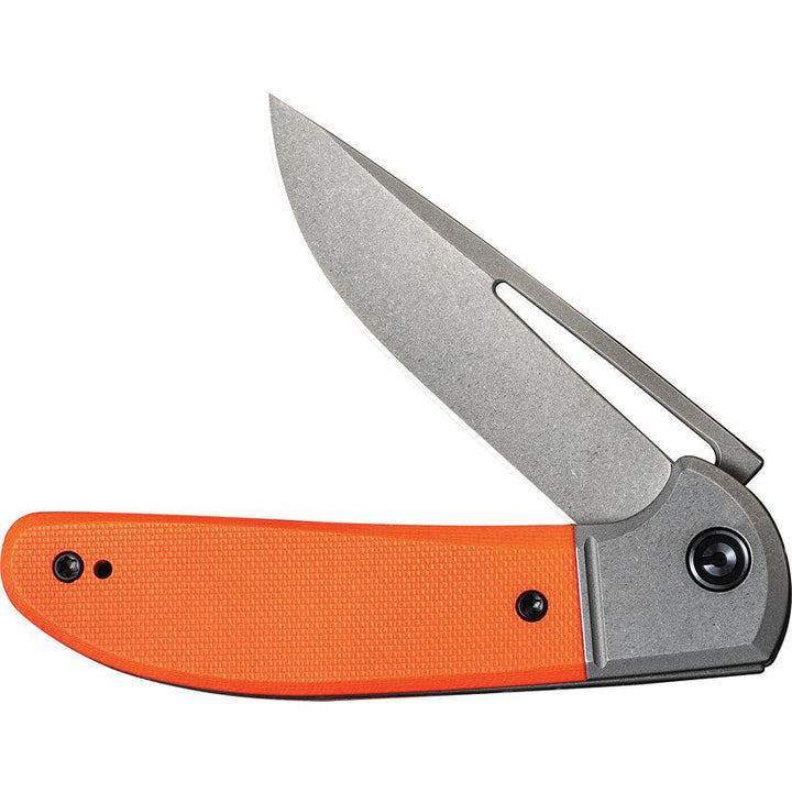 Civivi Trailblazer Linerlock Orange G10 Stonewash 14C28N Sandvik - Knives.mx