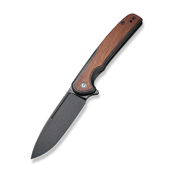 Civivi Voltaic Framelock Cuibourtia Wood Black Stonewashed 14C28N - Knives.mx