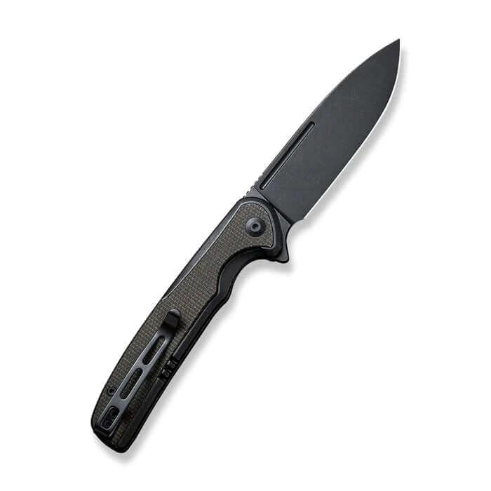 Civivi Voltaic Framelock Green Micarta Black Stonewashed 14C28N - Knives.mx