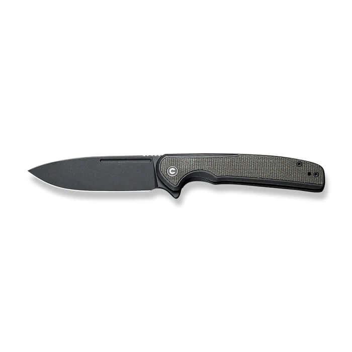 Civivi Voltaic Framelock Green Micarta Black Stonewashed 14C28N - Knives.mx