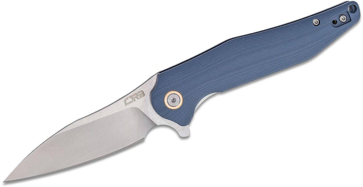 CJRB Agave Linerlock Blue/Gray G10 Stonewash D2 - Knives.mx