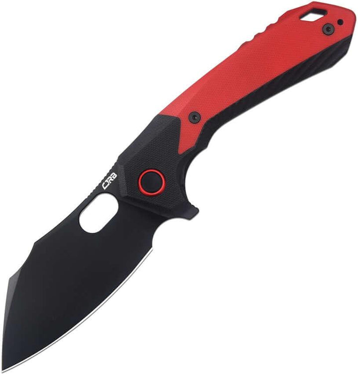 CJRB Caldera Linerlock Red G10 Black AR-RPM9 - Knives.mx