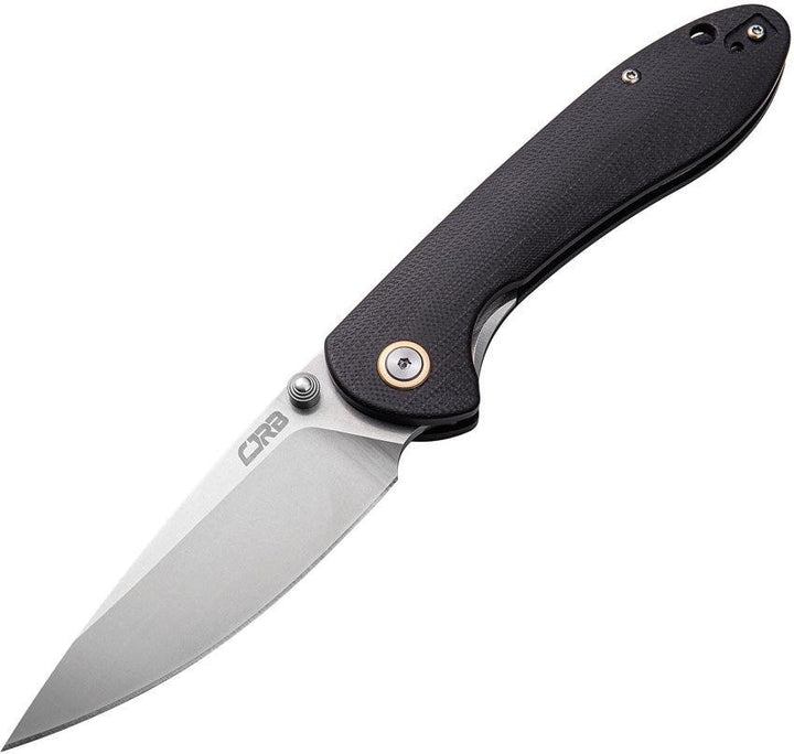 CJRB Feldspar Linerlock Black G10 Stonewash D2 - Knives.mx