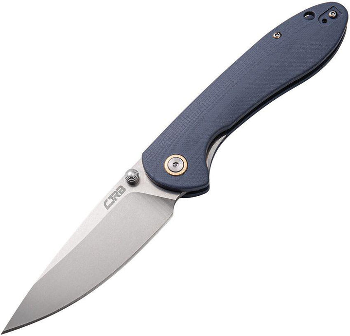 CJRB Feldspar Linerlock Blue Gray G10 Stonewash D2 - Knives.mx