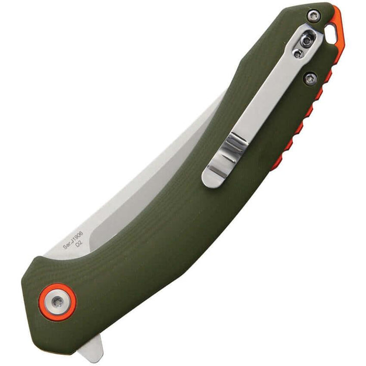 CJRB Gobi Linerlock Green - Knives.mx