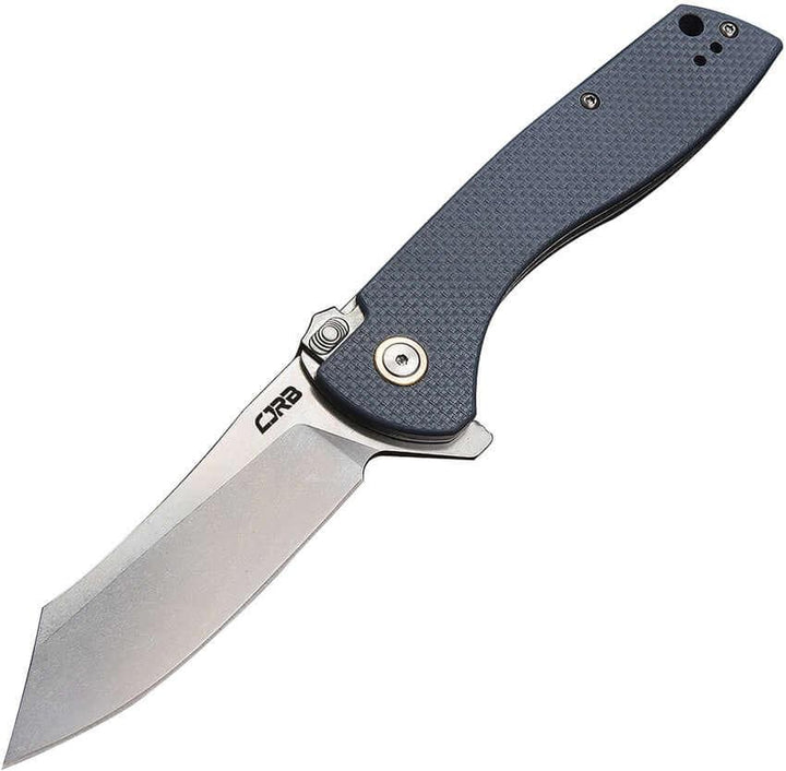 CJRB Kicker Recoil Lock Blue-Gray G10 D2 - Knives.mx