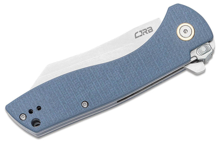 CJRB Kicker Recoil Lock Blue-Gray G10 D2 - Knives.mx