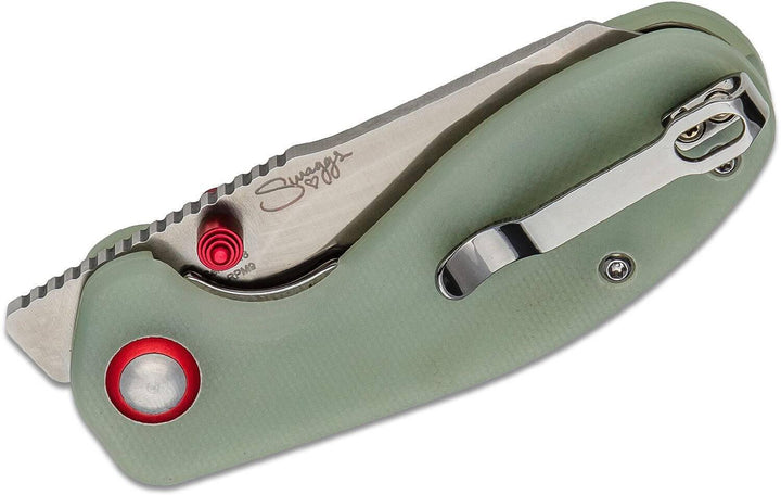 CJRB Maileah Linerlock Jade G10 AR-RPM9 - Knives.mx