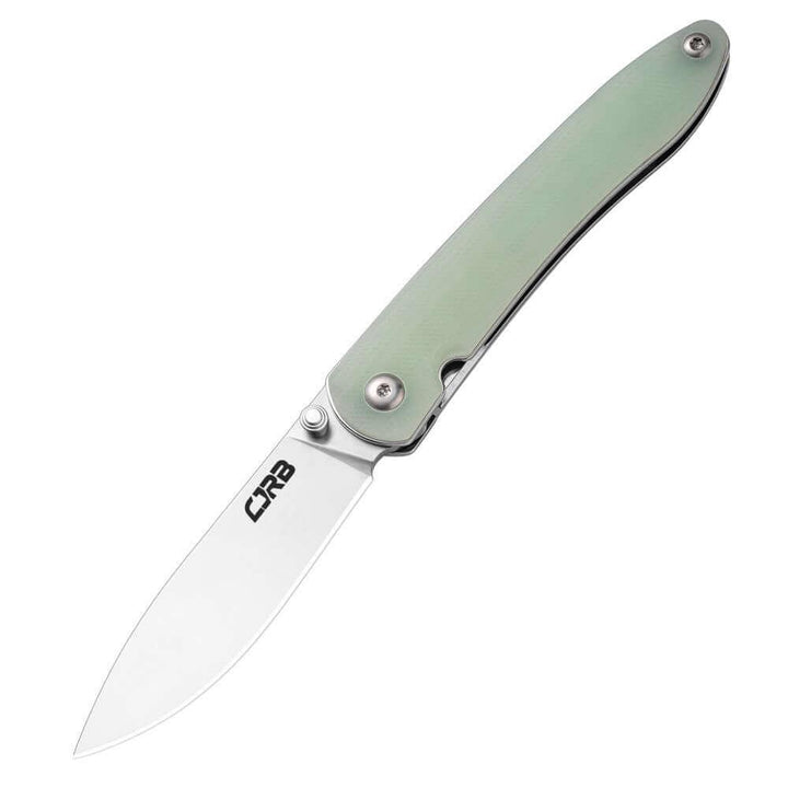 CJRB Ria Linerlock Jade G10 12C27 - Knives.mx