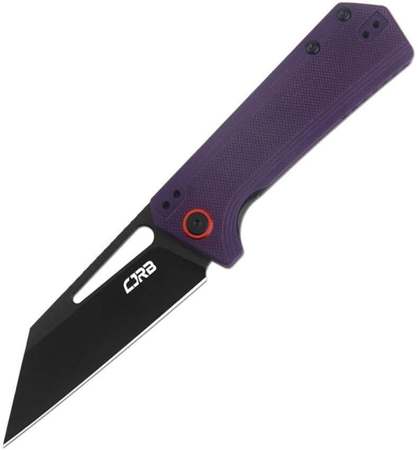 CJRB Ruffian Linerlock Purple G10 Black AR-RPM9 - Knives.mx